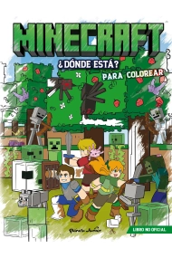 Cover of Minecraft. ¿Dónde está? Para colorear