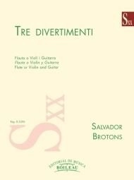 Cubierta de Tre Divertimenti Op.68