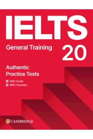 Cubierta de IELTS 20 Practice Test General Training Student's Book with Answers with Digital Pack