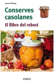 Coberta de Conserves casolanes. El llibre del rebost