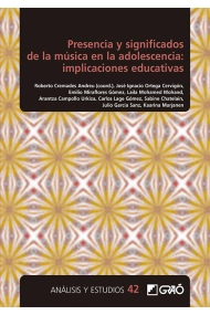 Cover von Presencia y significados de la música en la adolescencia: implicaciones educativas