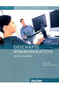 Cubierta de Geschäftskommunikation - Besser schreiben. Kursbuch mit Audio-CD