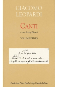 Cubierta de Canti (Vol. 1) (Biblioteca di scrittori italiani. Fondazione Pietro Bembo)