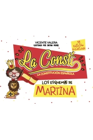 Cubierta de Constitución Española. Los esquemas de Martina