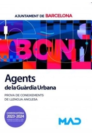 Cover von Agents de La Guàrdia Urbana de LAjuntament de Barcelona. Prova de coneixements de llengua anglesa