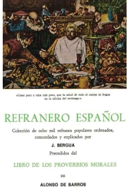 Cubierta de REFRANERO ESPAÑOL