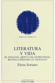 Cubierta de LITERATURA Y VIDA,III