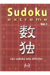 Coberta de Sudoku extreme vol.1