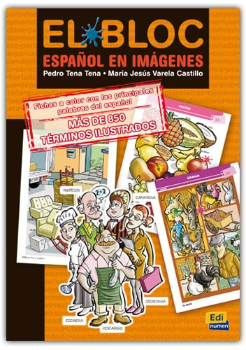 Cubierta de EL BLOC. Español en imágenes — Maria Jesús Varela Castillo y Pedro Tena