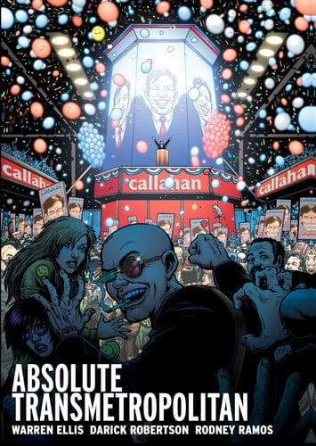 Cubierta de Absolute Transmetropolitan Vol. 3 — Leinil Francis Yu y Darick Robertson