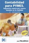 Cover of Contabilidad para pymes. Supuestos cuenta por cuenta basados en realidad
