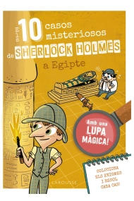 Cubierta de Els 10 casos misteriosos de Sherlock Holmes a Egipte