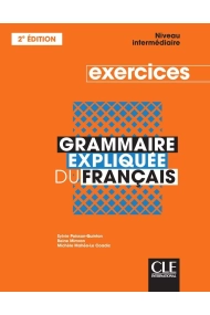Cubierta de Grammaire expliquée du français : Exercices Niveau intermédiaire
