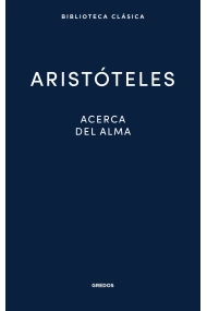 Cubierta de Acerca del alma