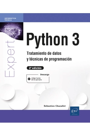 Cubierta de Python 3 — Sébastien Chazallet