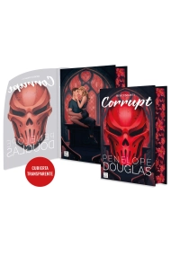 Cubierta de Corrupt. Edición especial. Edición especial con cantos tintados