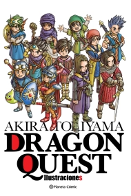 Cubierta de Akira Toriyama Dragon Quest Ilustraciones