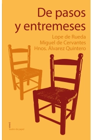Coberta de De pasos y entremeses