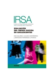 Coberta de Evaluación del riesgo suicida en adolescentes. IRSA Inventario de Riesgo Suicida para adolescentes