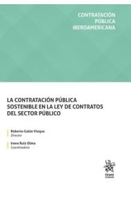 Cubierta de La contratación pública sostenible en la Ley de Contratos del Sector Público