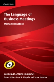 Cover of The Language of Business Meetings