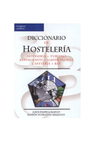 Cubierta de Diccionario de hostelería