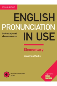 Cubierta de English Pronunciation in Use Elementary Book with Answers and Downloadable Audio