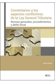Coberta de Comentarios a los aspectos conflictivos de la Ley General Tributaria