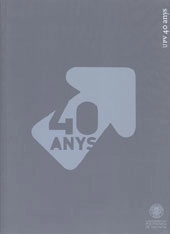 Cubierta de UPV 40 ANYS