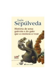 Coberta de História de uma gaivota e do gato que a ensinou a voar (portuguese)
