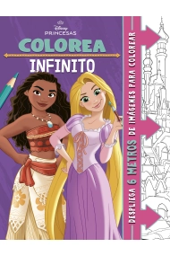 Coberta de Princesas. Colorea infinito