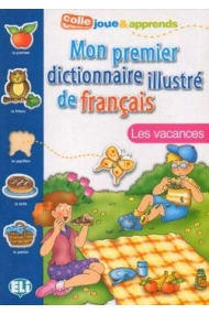 Cubierta de Mon premier dictionnaire illustré de français. Les vacances
