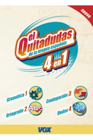 Coberta de El Quitadudas de la lengua española (4 en 1)