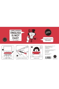 Cubierta de English is not Easy - Planificador semanal (Nueva edición)