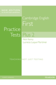 Cubierta de Cambridge First Volume 2 Practice Tests Plus New Edition Students' Bookwithout Key