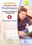 Cubierta de Succeed in Cambridge English Proficiency 8 Practice Test Self-Study Edition + CD