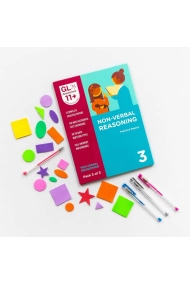 Cubierta de 11+ Practice Papers Non-Verbal Reasoning Pack 3 (Multiple Choice)