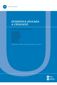 Cover von Estadística aplicada a l'educació