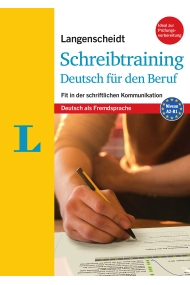 Cubierta de Langenscheidt Schreibtraining Deutsch Für Den Beruf: Fit in Der Schriftlichen Kommunikation - Niveau A2-B1