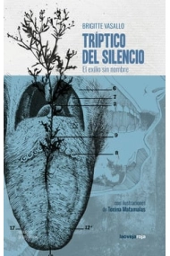 Cubierta de Tríptico del silencio. El exilio sin nombre