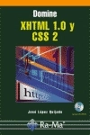 Cubierta de Domine XHTML 1.0 y CSS2. Incluye CD-ROM