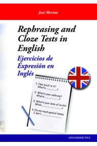 Coberta de Rephrasing and cloze tests in English - Ejercicios de expresión en inglés
