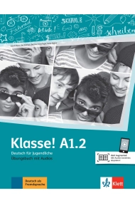 Cubierta de Klasse! A1.2 Übungsbuch mit Audios