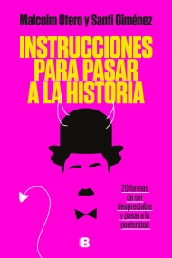 Cubierta de Instrucciones para pasar a la historia