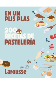 Cubierta de 200 recetas de pastelería