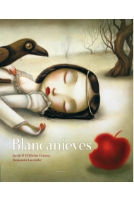 Cubierta de Blancaneu (il·lustrat per Benjamin Lacombe)