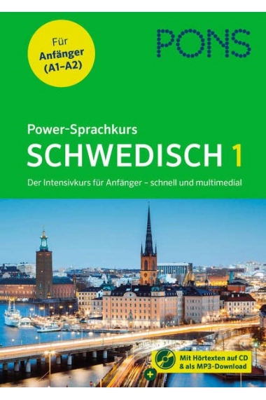 Cover of PONS Power-Sprachkurs Schwedisch: Der Intensivkurs für Anfänger schnell und multimedial - mit CD und Online-Tests