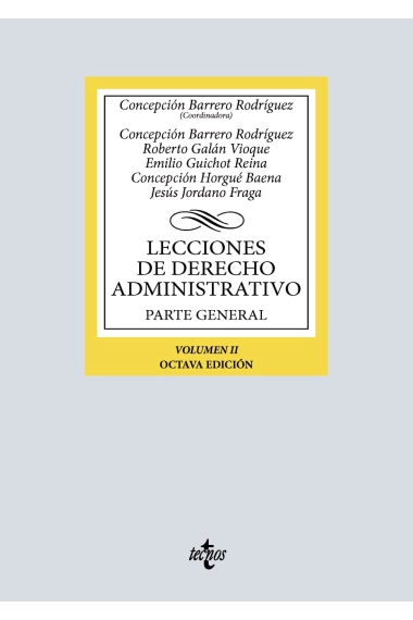Coberta de Lecciones de Derecho Administrativo — AA. VV.
