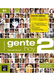 Cubierta de Gente Hoy 2 Ed. Híbrida Libro del alumno B1