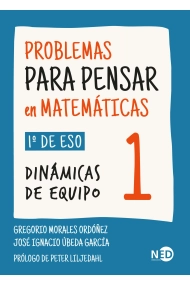 Cover von Problemas para pensar en matemáticas 1. 1º de ESO. Dinámicas de equipo